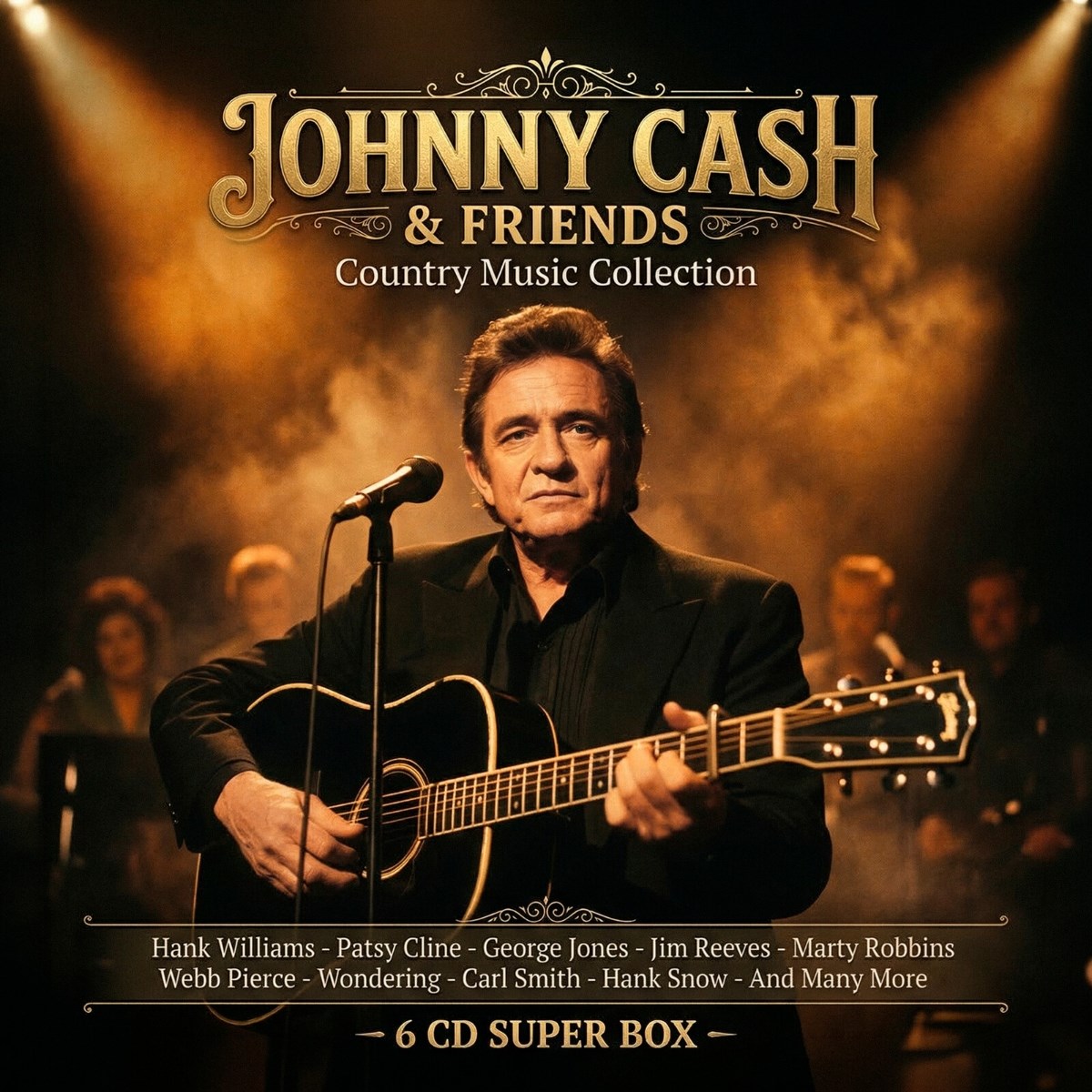 Afbeelding van Johnny Cash & Friends - Country Music Collection