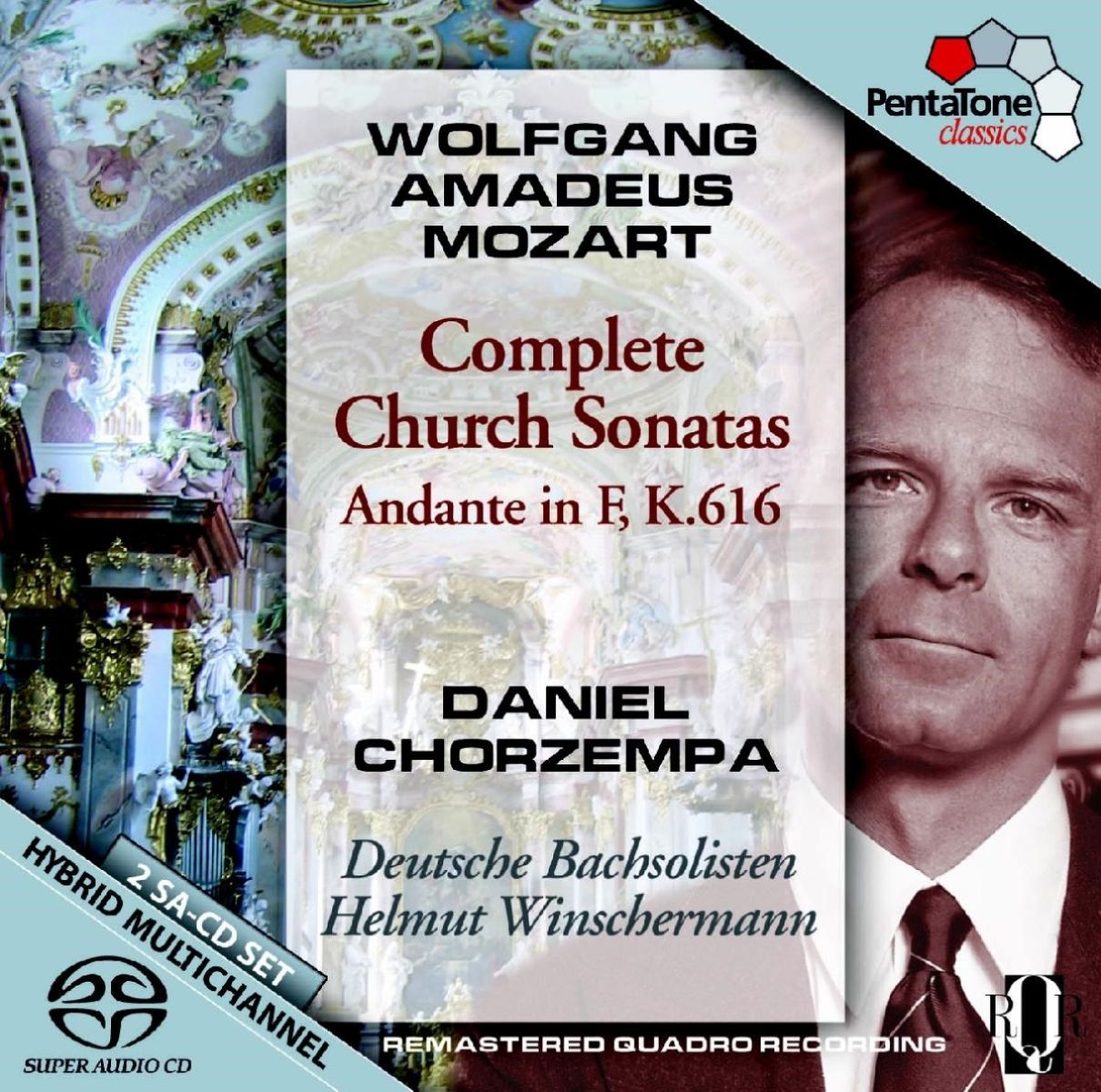 Afbeelding van Helmut Winschermann, Daniel Chorzempa - Mozart: Complete Church Sonatas