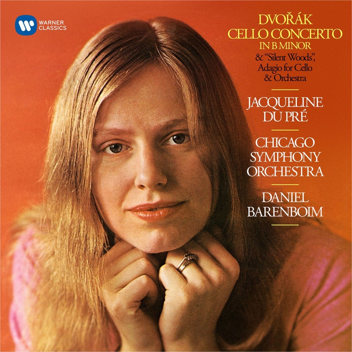 Afbeelding van Jacqueline du Pré, Chicago Symphony Orchestra, Daniel Barenboim - Dvořák: Cello Concerto In B Minor & "Silent Woods", Adagio For Cello & Orchestra