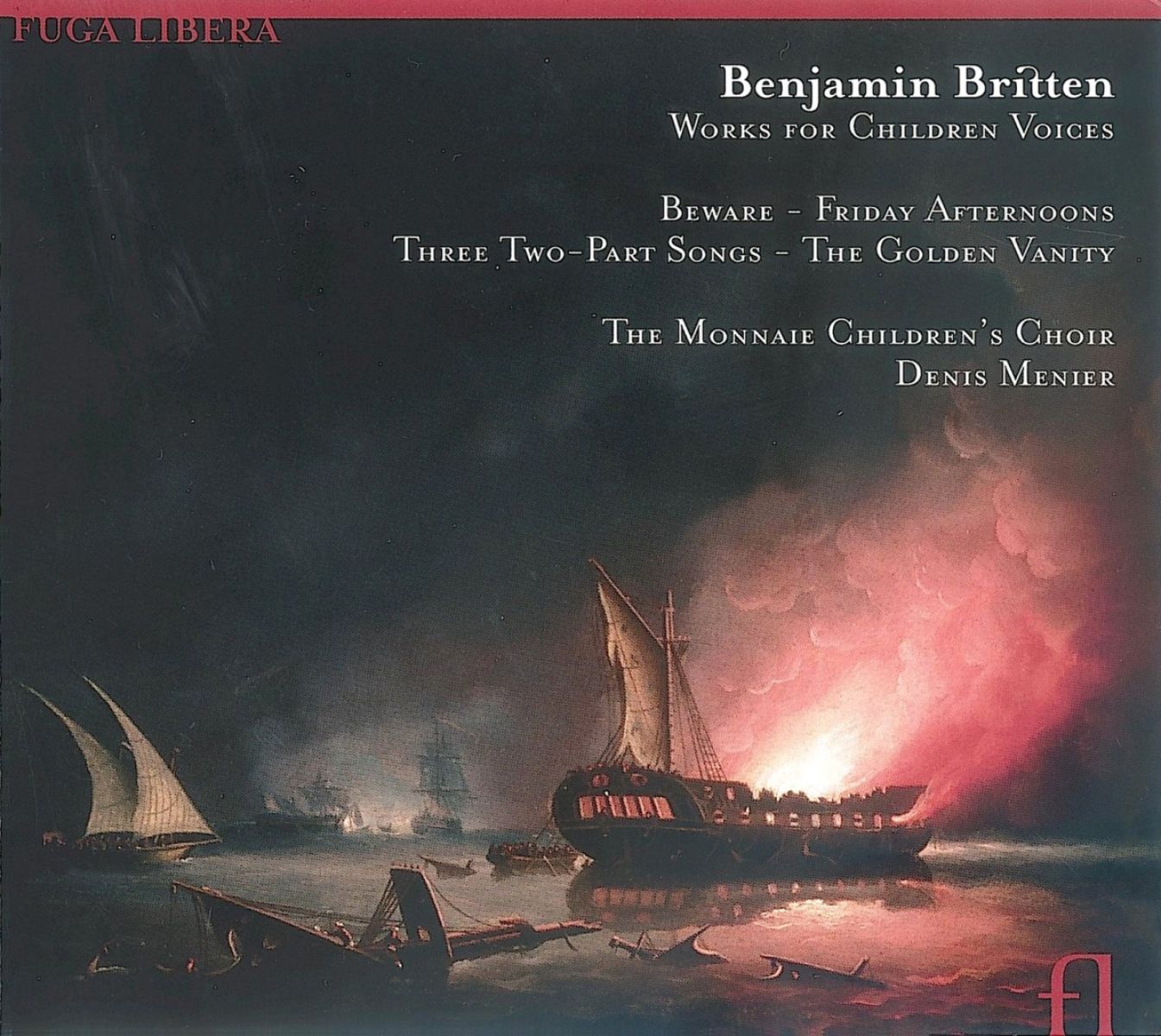 Afbeelding van Denis Menier, Choeur D'Enfants De La Monnaie, Bruno Crabbé - Britten: Works For Children Voices