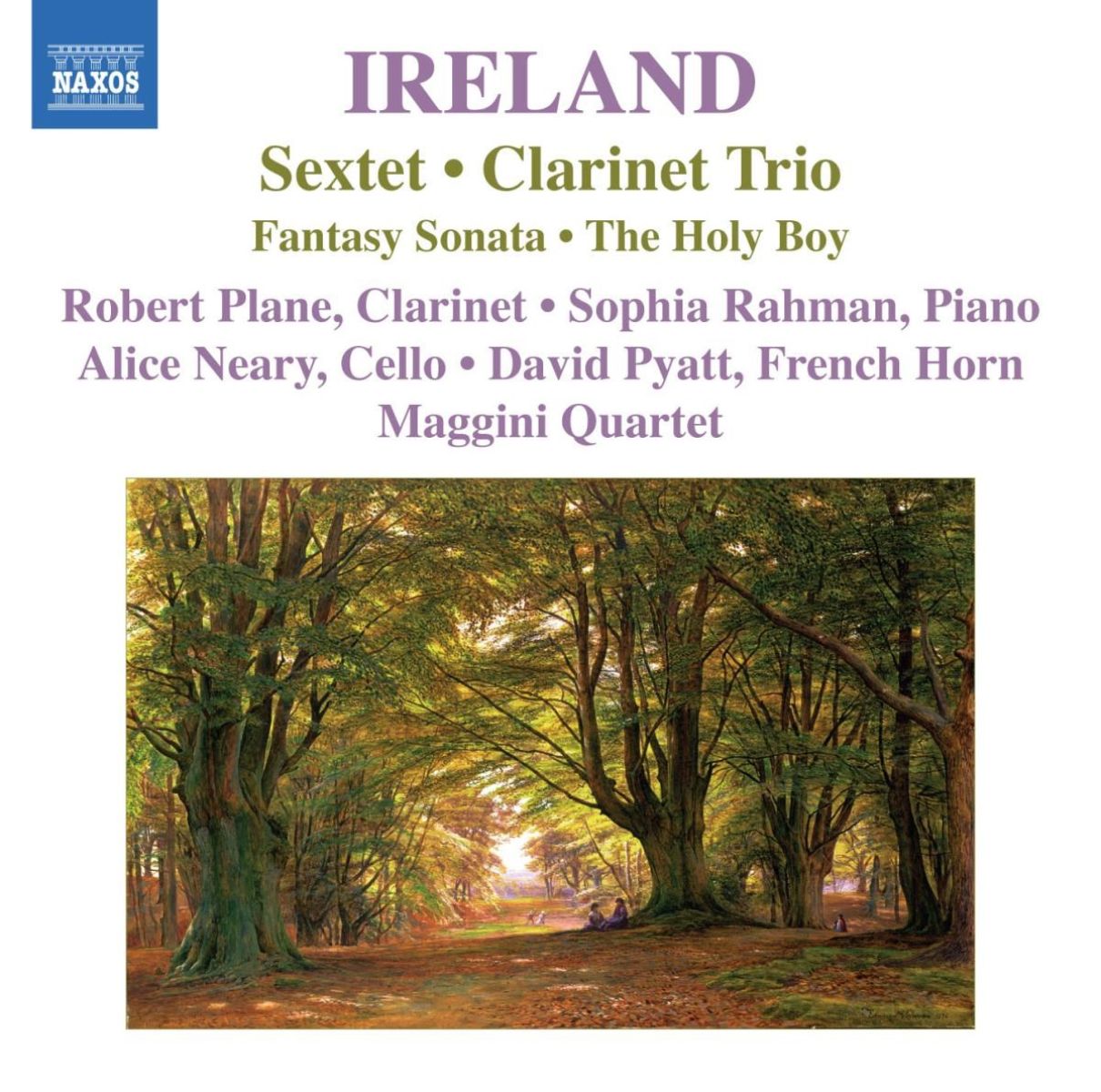 Afbeelding van Robert Plane, Sophia Rahman, Maggini Quartet - Ireland: Sextet | Clarinet Trio