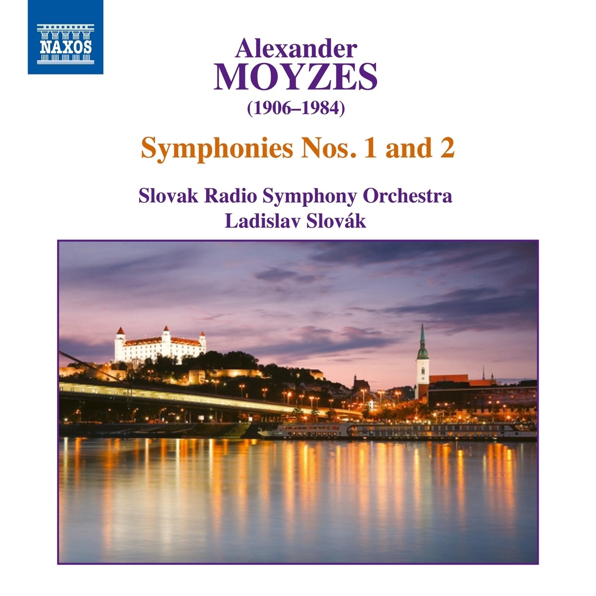 Afbeelding van Slovak Radio Symphony Orchestra, Ladislav Slovák - Moyzes: Symphonies Nos. 1 & 2