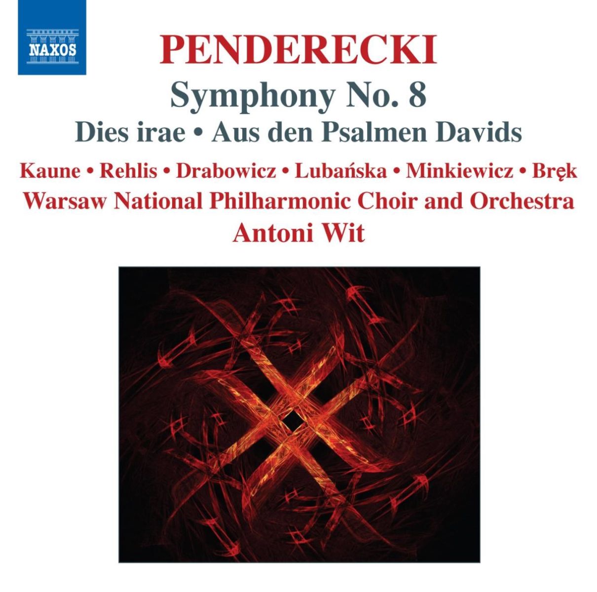 Afbeelding van Warsaw Philharmonic Orchestra, Antoni Wit - Penderecki: Symphony No.8