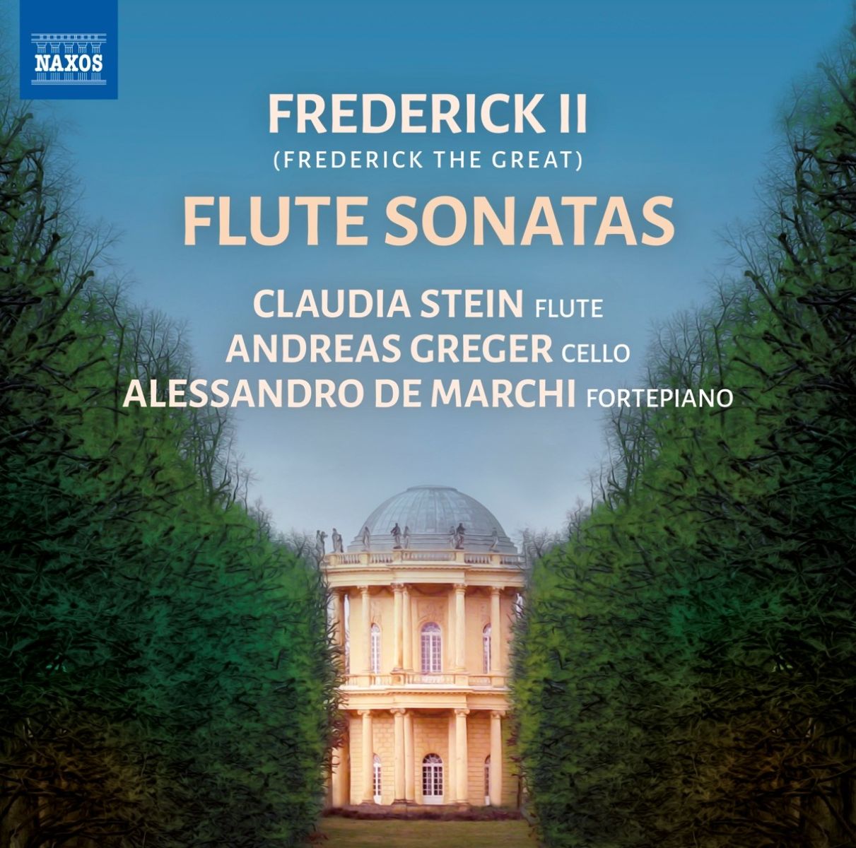 Afbeelding van Alessandro De Marchi, Claudia Stein, Andreas Greger - Frederick II: Flute Sonatas