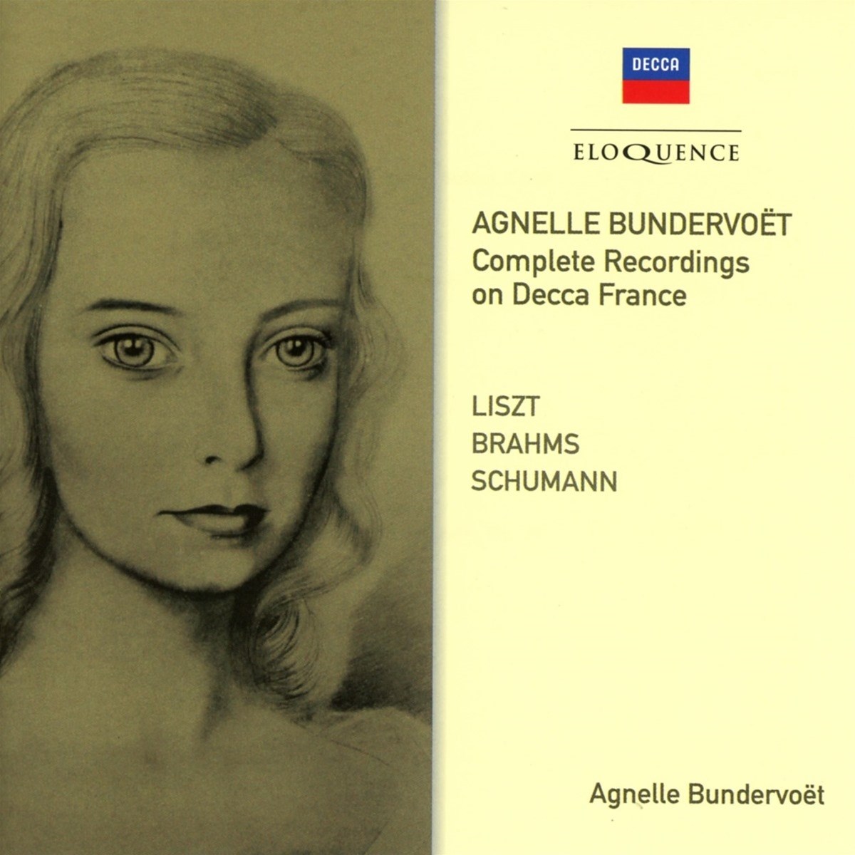 Afbeelding van Agnelle Bundervoet - Complete Recordings On Decca France