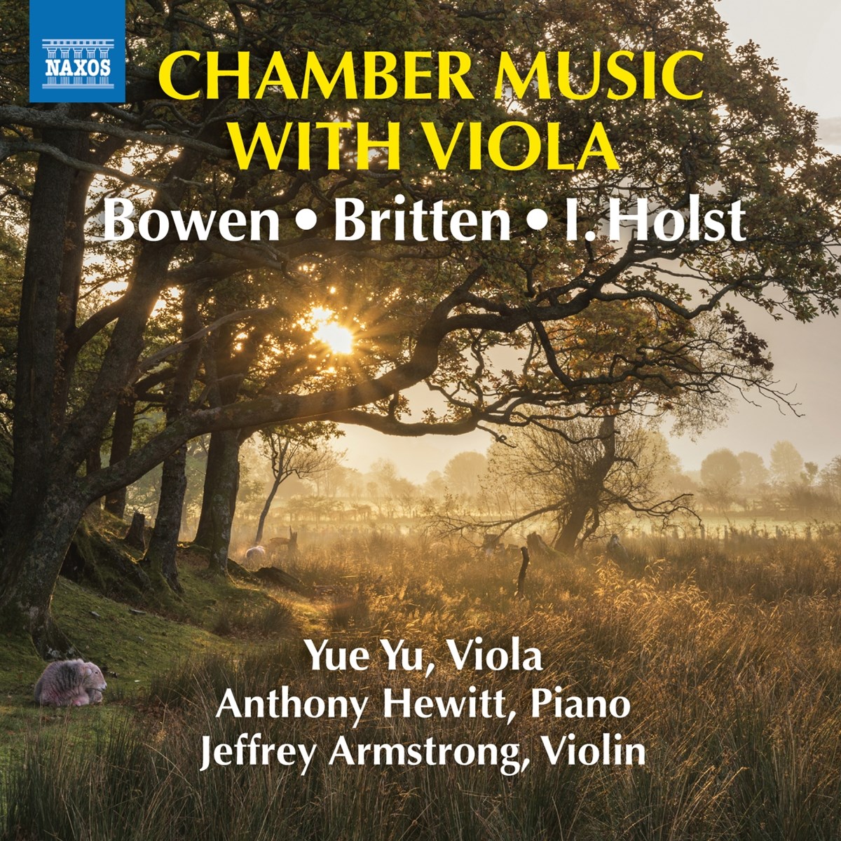 Afbeelding van Yue He, Jeffrey Armstrong, Anthony Hewitt - Chamber Music With Viola