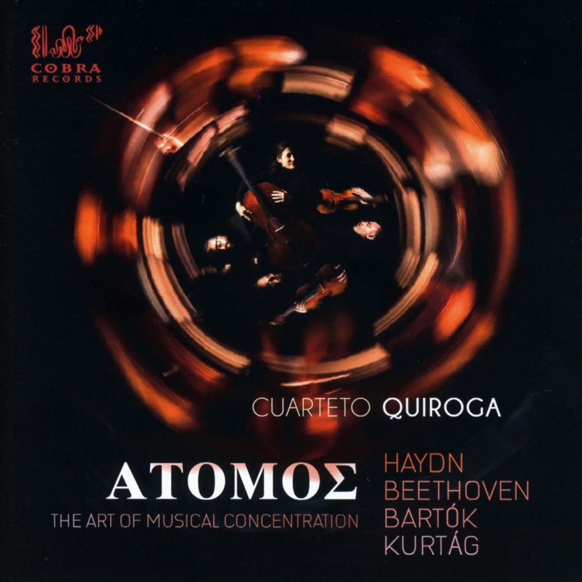 Afbeelding van Cuarteto Quiroga - Atomos. The Art Of Musical Concentration
