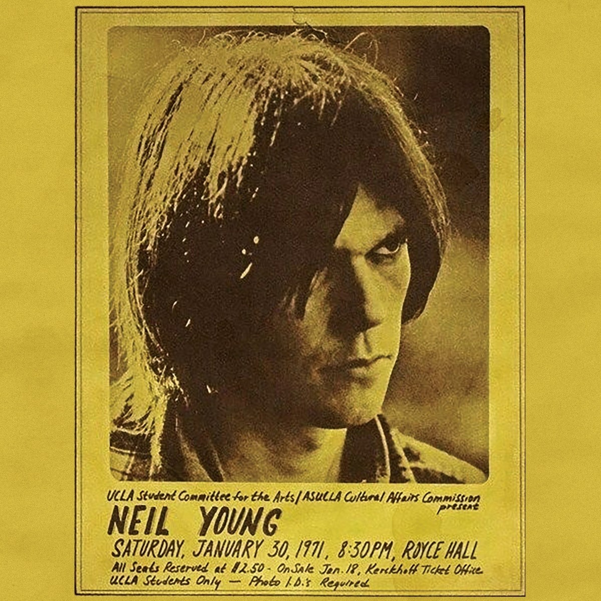 Afbeelding van Neil Young - Royce Hall 1971