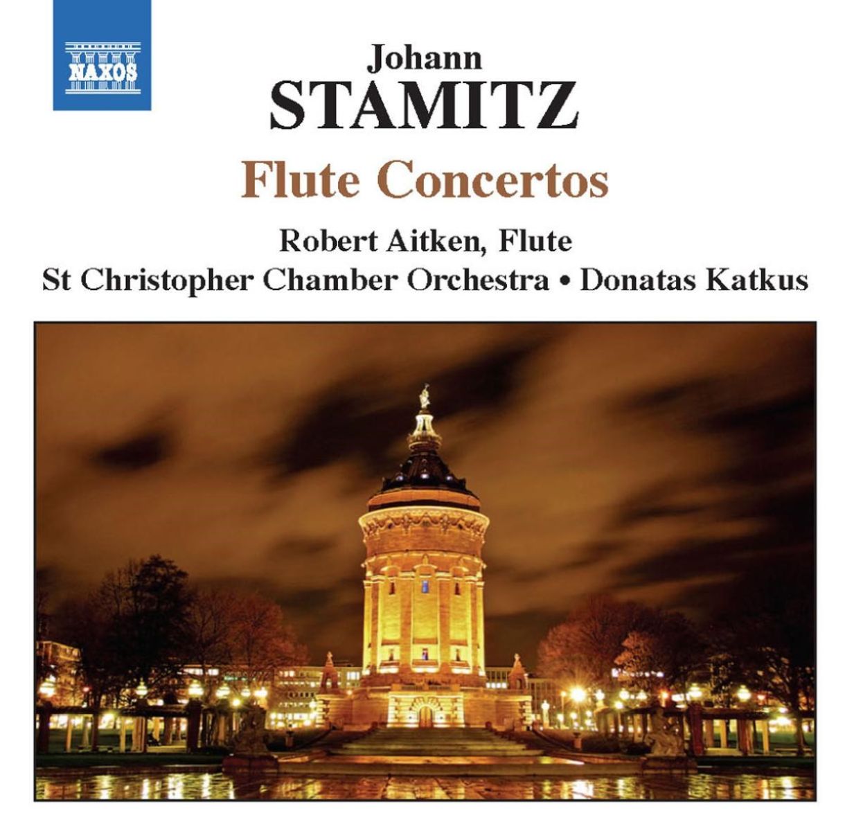 Afbeelding van St. Christopher Chamber Orchestra - Stamitz: Flute Concertos