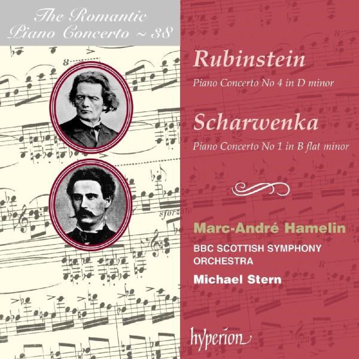 Marc-André Hamelin, BBC Scottish Symphony Orchestra, Michael Stern - Romantic Piano Concerto Vol 38