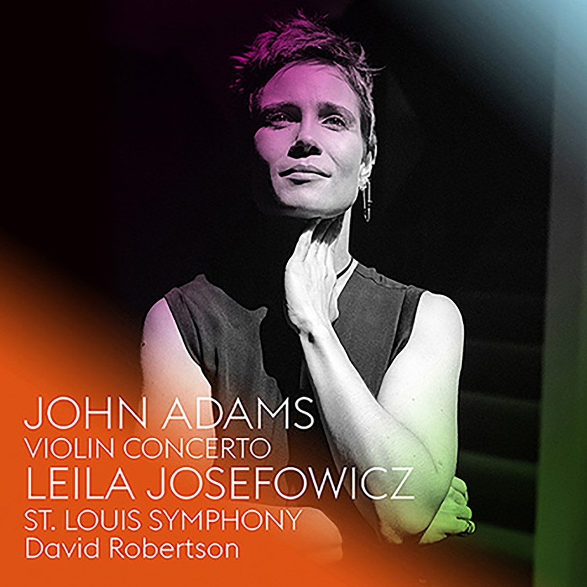 Afbeelding van Leila Josefowicz, Saint Louis Symphony Orchestra, David Robertson - Adams: Violin Concerto