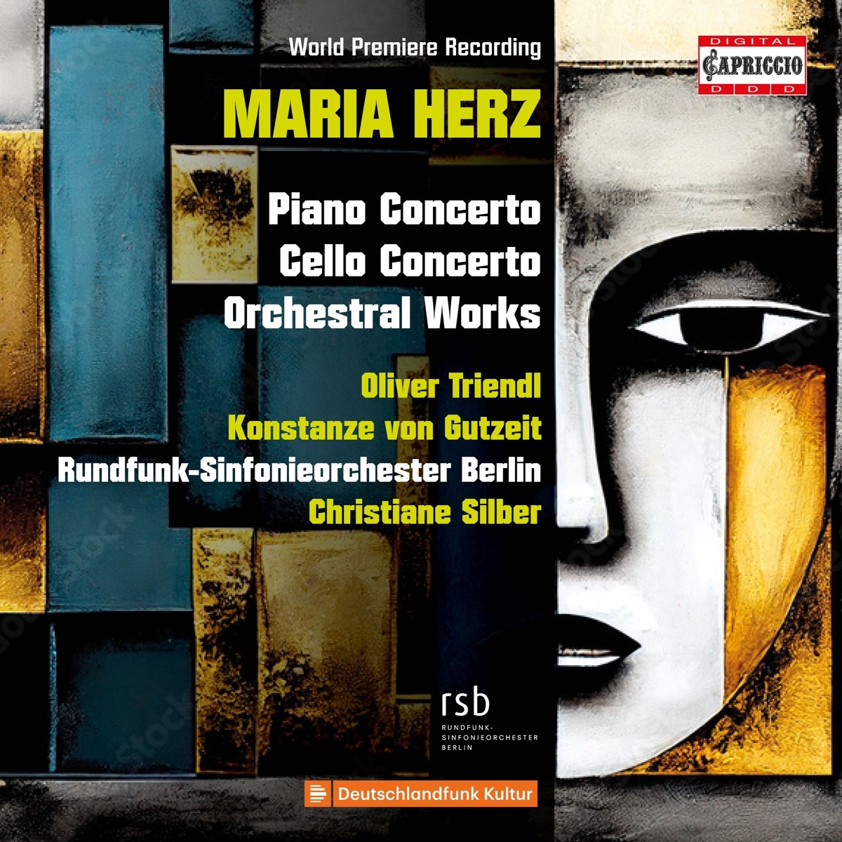 Afbeelding van Christiane Silber, Konstanze Von Gutzeit - Herz: Piano Concerto | Cello Concerto | Orchestral Works