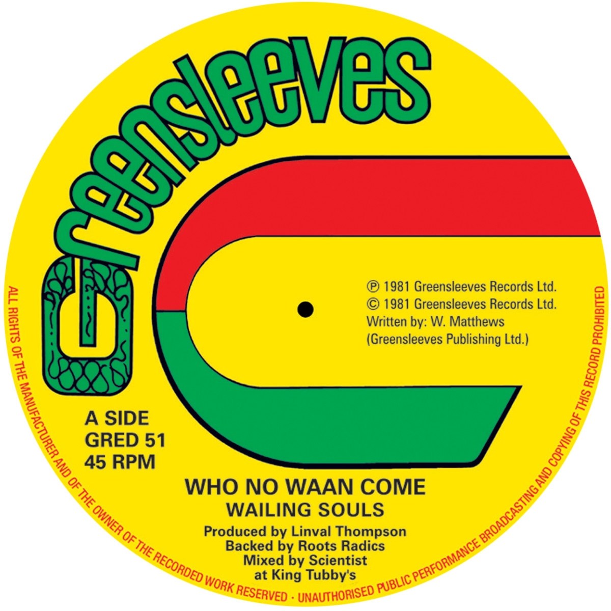 Afbeelding van Wailing Souls & Al Campbell - Who No Waan Come