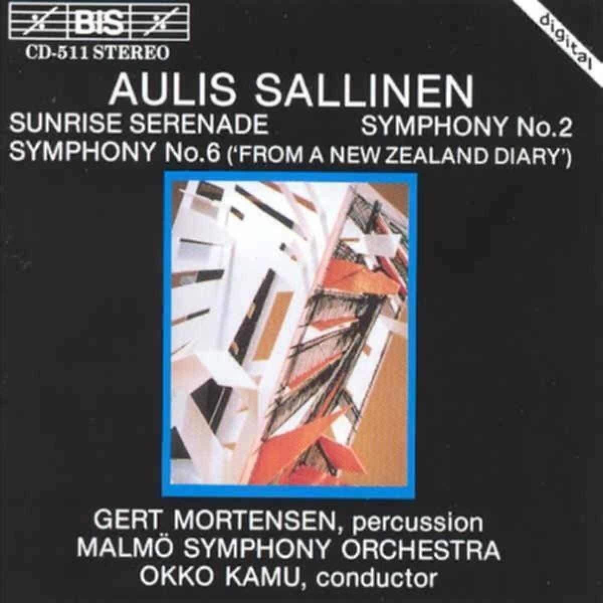 Afbeelding van Gert Mortensen, Malmö Symphony Orchestra, Okko Kamu - Sallinen: Sunrise Serenade (1989)