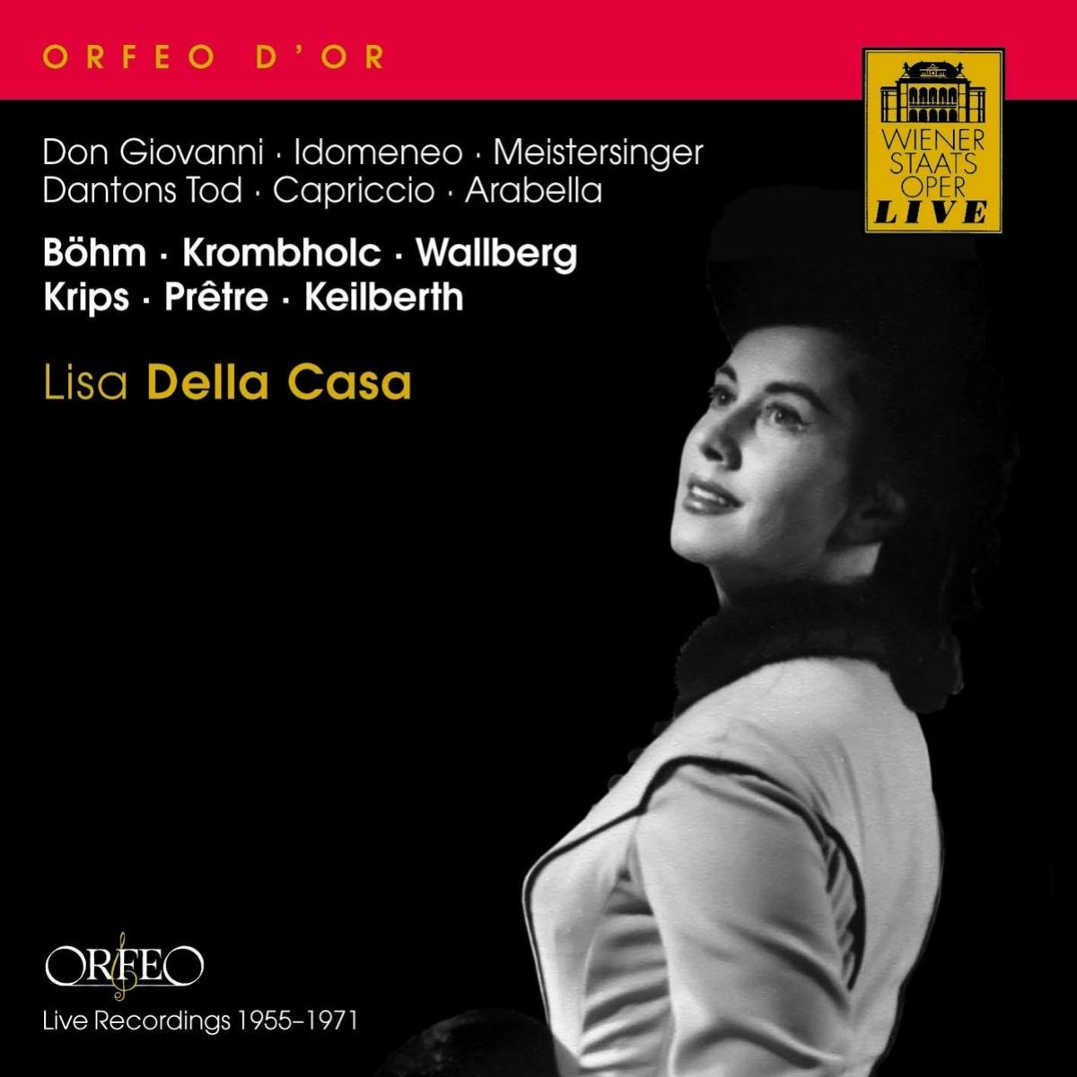 Lisa Della Casa, Orchester der Wiener Staatsoper - Live Recordings 1