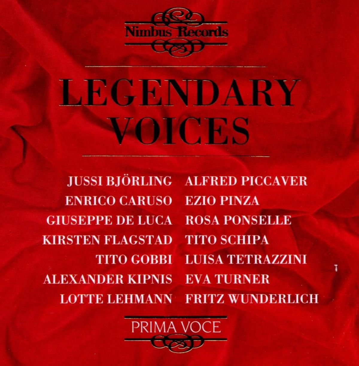 Afbeelding van Various Artists - Legendary Voices