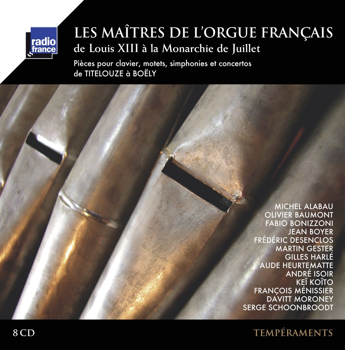Afbeelding van Various Artists - Les Maîtres de l'orgue français de Louis XIII à la Monarchie de Juillet