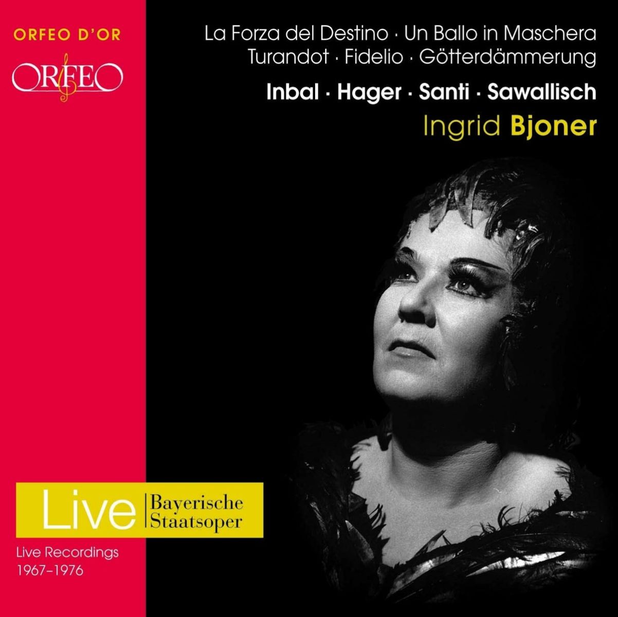 Afbeelding van Ingrid Bjoner, Bayerische Staatsoper - Ingrid Bjoner - Live Recordings 1955-1971