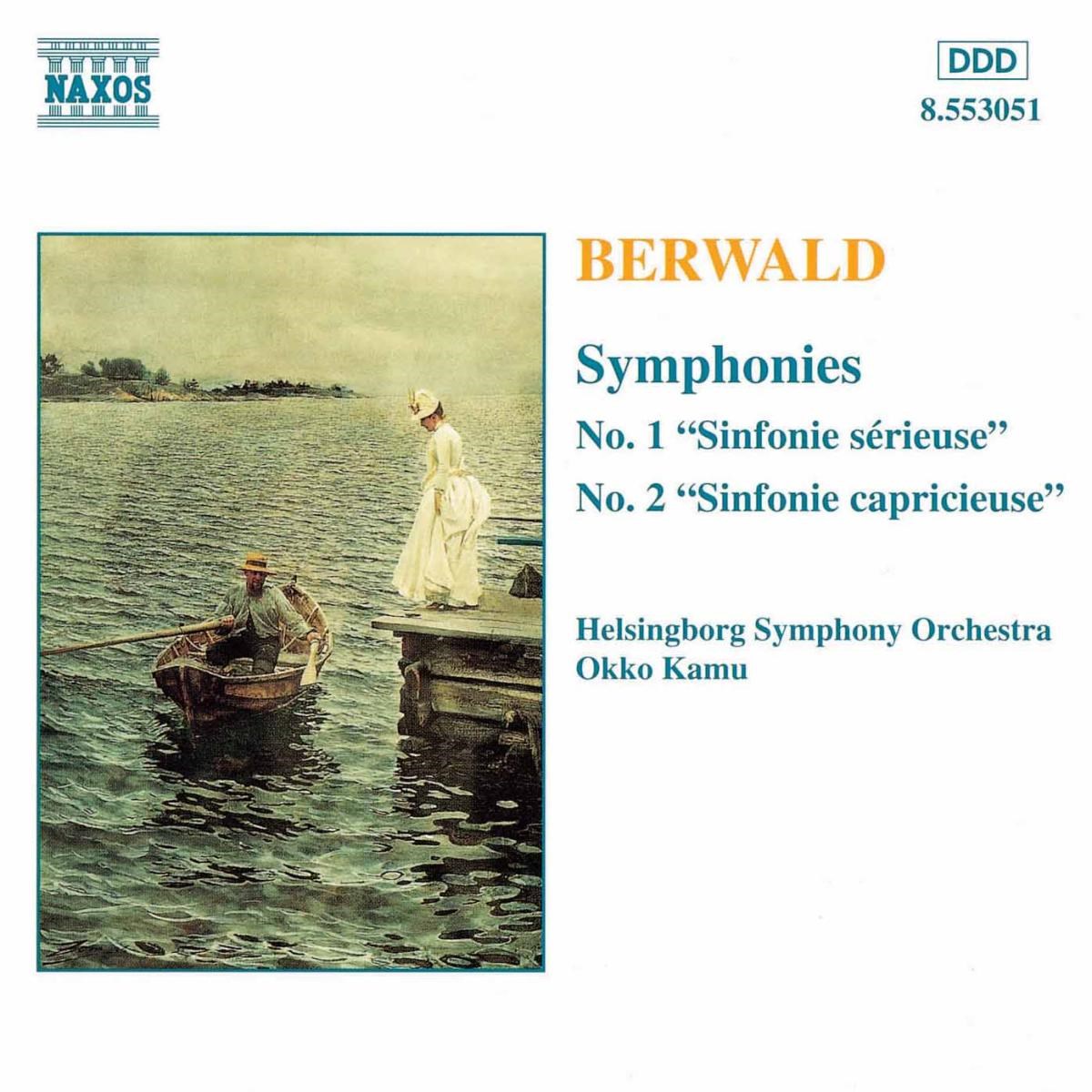 Afbeelding van Helsingborg Symphony Orchestra, Okko Kamu - Berwald: Symphonies 1 & 2