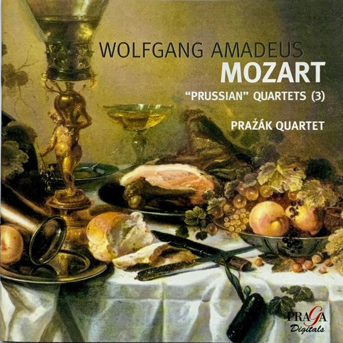 Afbeelding van Prazák Quartet - Mozart: Quatuors Prussiens