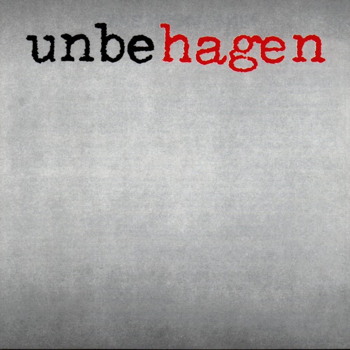 Afbeelding van Nina Hagen - Unbehagen