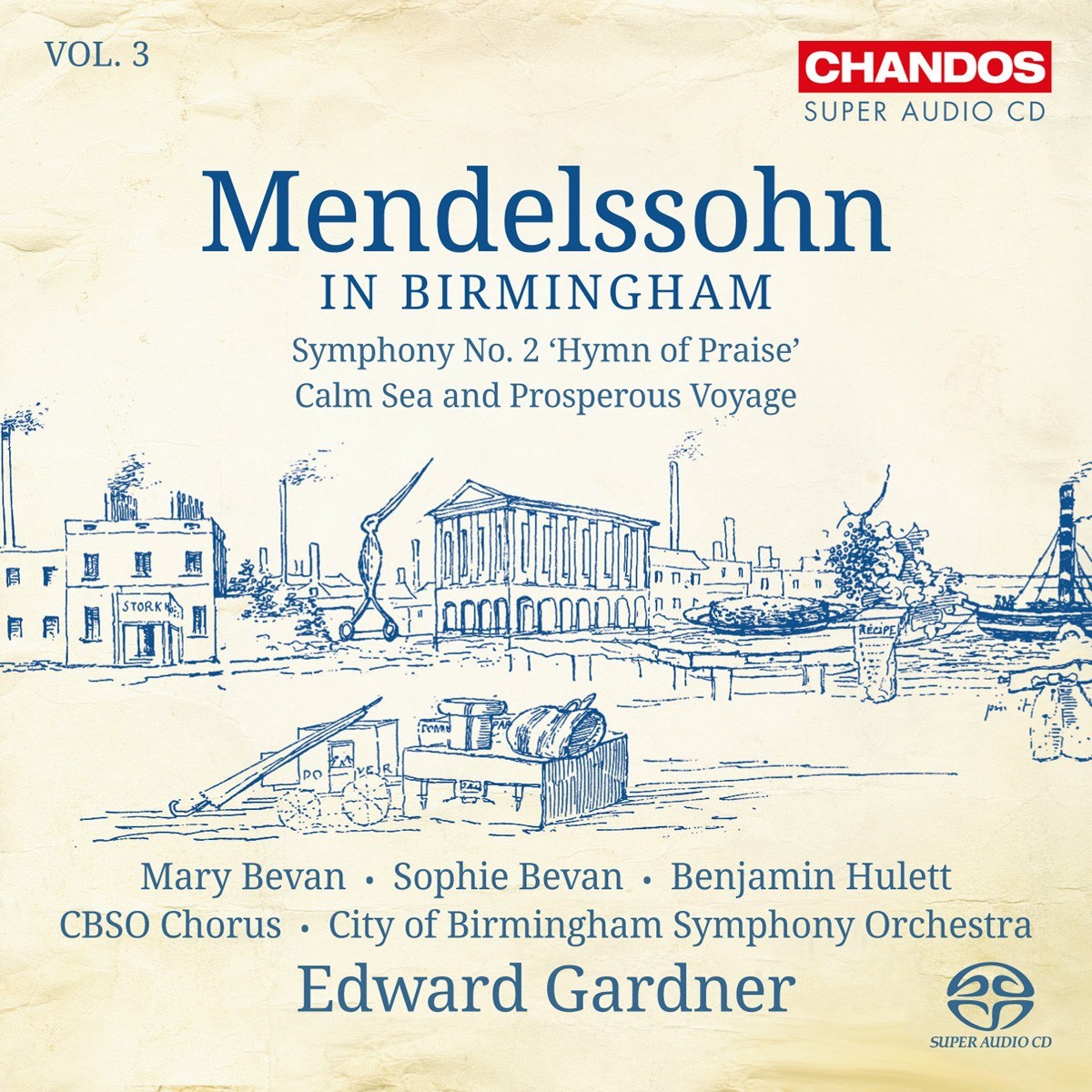 Afbeelding van City Of Birmingham Symphony Orchestra - Bartholdy: Mendelssohn In Birmingham Vol.3