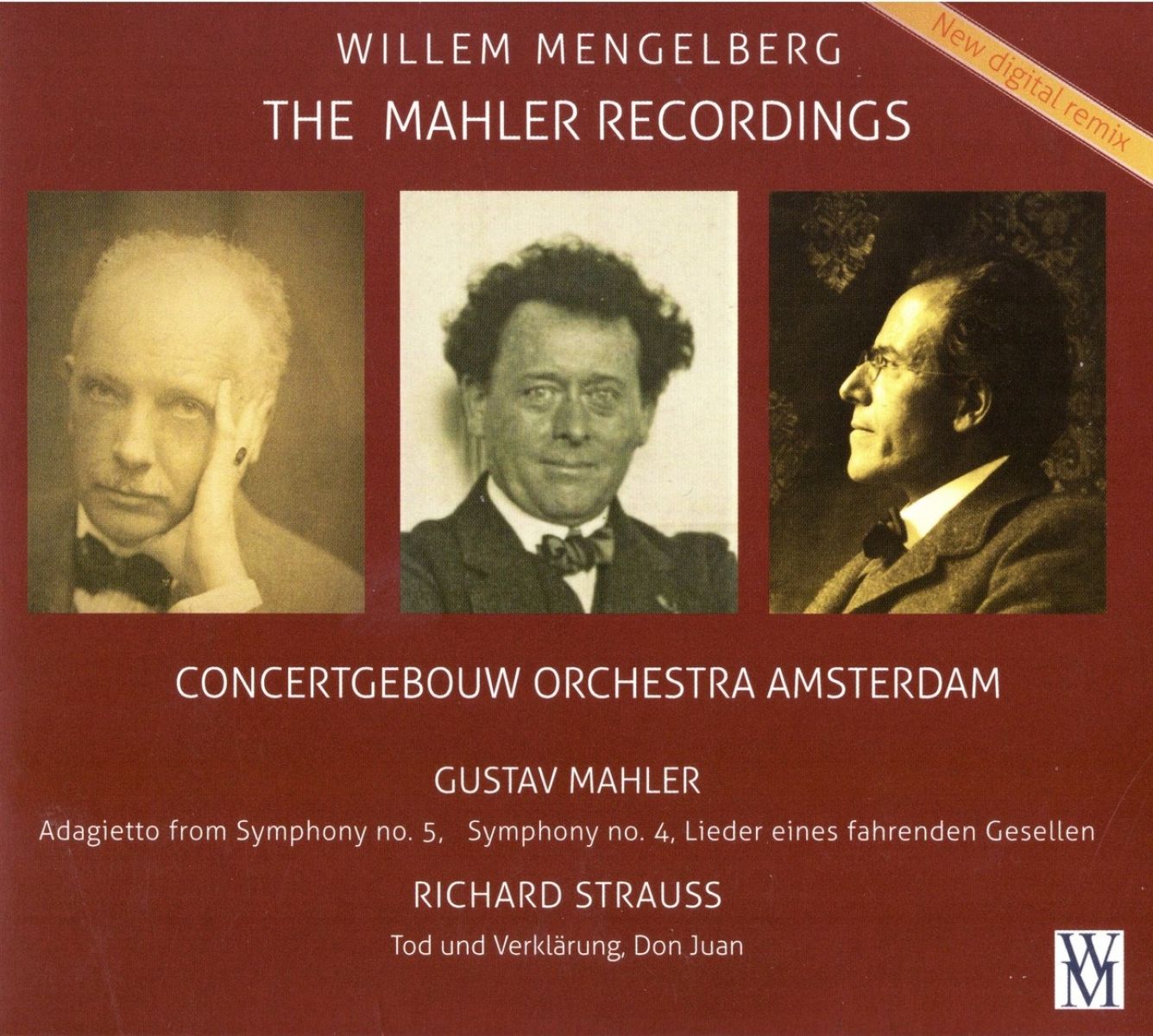 Afbeelding van Concertgebouw Orchestra & Willem Mengelberg - The Mahler Recordings
