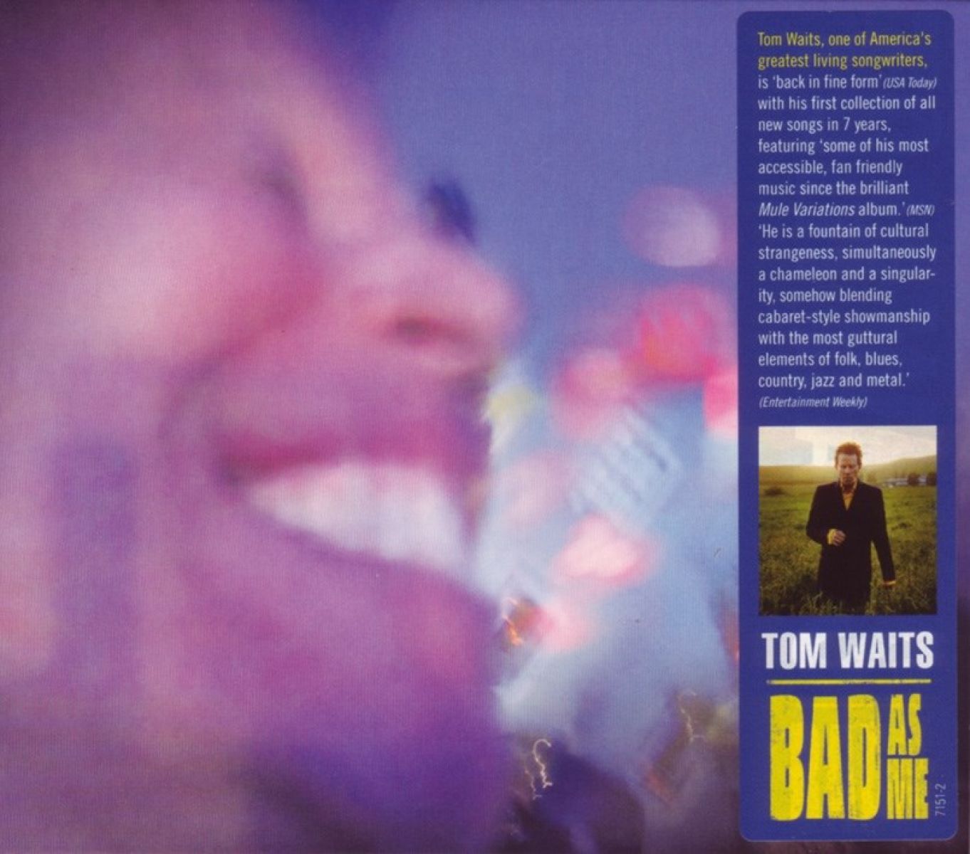 Afbeelding van Tom Waits - Bad As Me