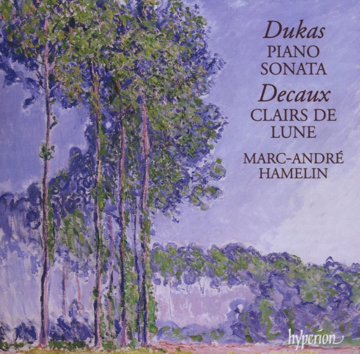 Afbeelding van Marc-André Hamelin - Piano Sonata | Clairs De Lune