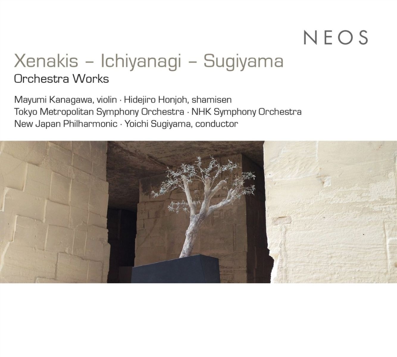 Afbeelding van Tokyo Metropolitan Symphony Orchestra - Xenakis / Ichiyanagi / Sugiyama