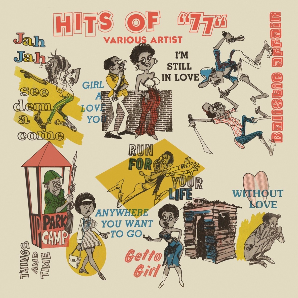 Afbeelding van Various Artists - Hits Of "77"