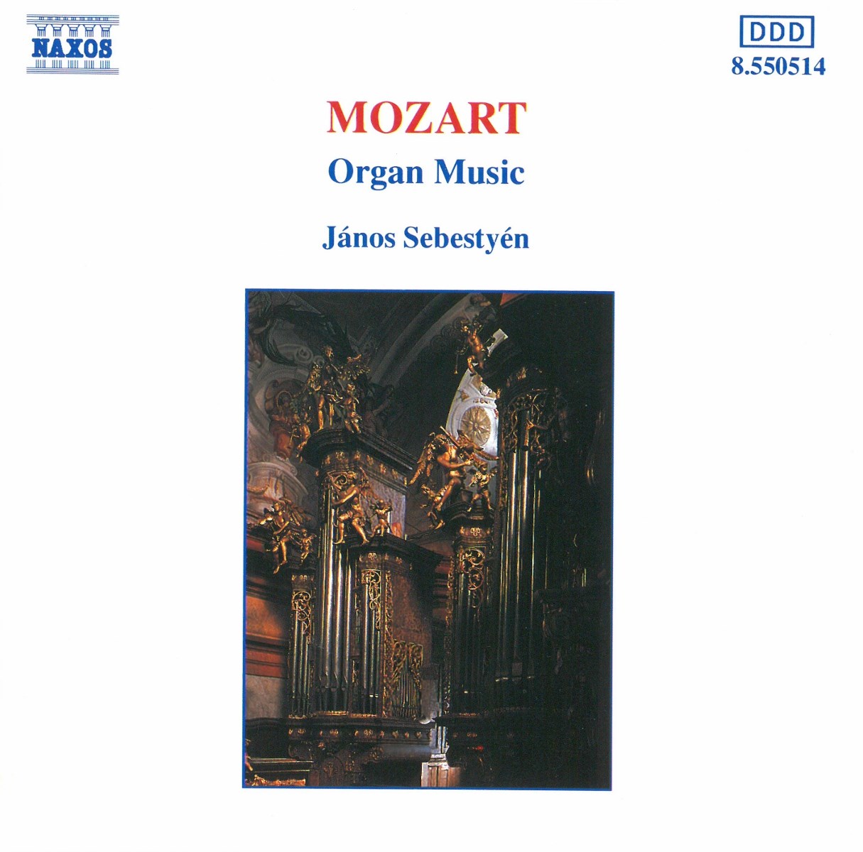 Janos Sebestyen - Mozart: Organ Music