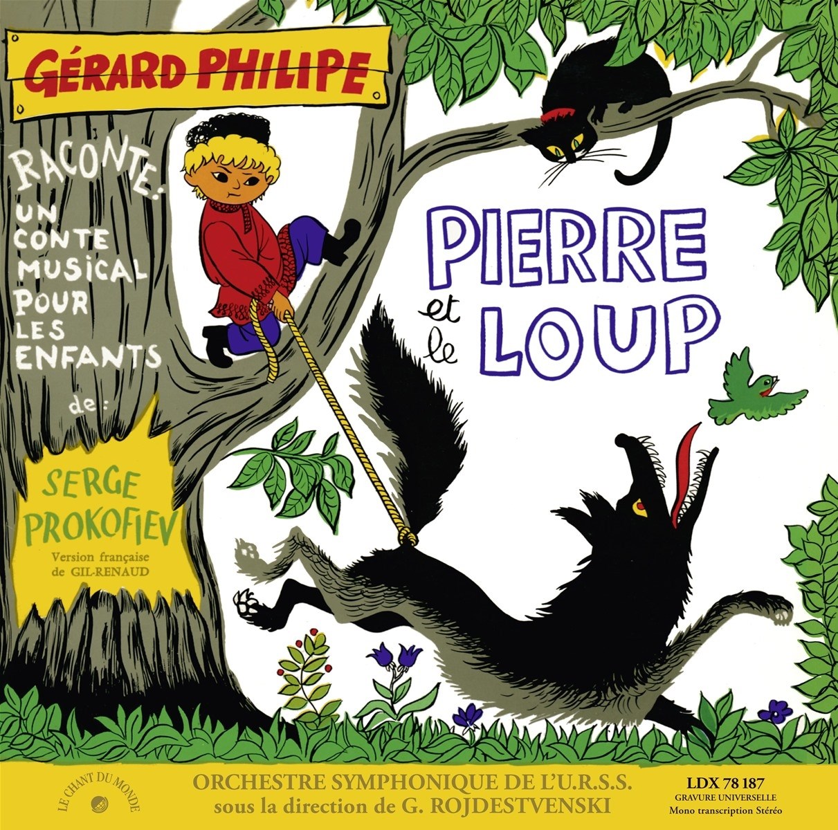 Gérard Philipe, Gennadi Rozhdestvensky, Russian State Symphony Orchestra - Pierre Et Le Loup
