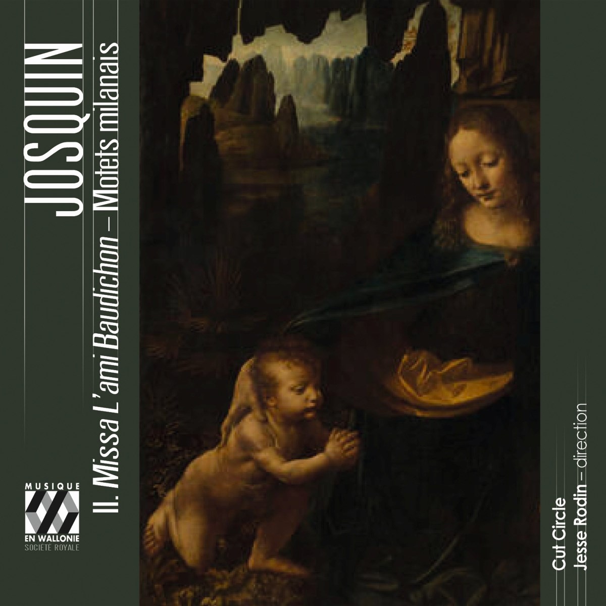 Afbeelding van Cut Circle, Jesse Rodin - Desprez: Missa L'ami Baudichon - Motets Milanais