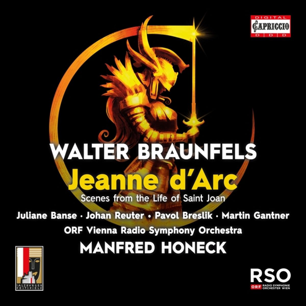 Afbeelding van Manfred Honeck, ORF Vienna Radio Symphony Orchestra - Jeanne D'arc: Scenes From The Life Of Saint Joan