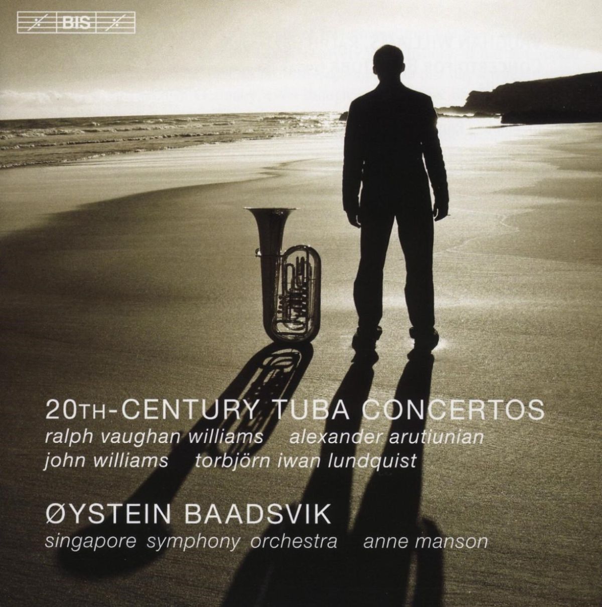 Afbeelding van Øystein Baadsvik, Singapore Symphoy Orchestra, Anne Manson - 20th Century Tuba Concertos