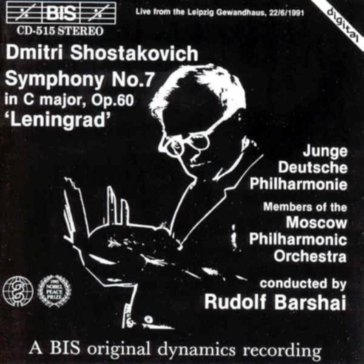 Afbeelding van Junge Deutsche Philharmonie, Rudolf Barshai - Shostakovich: Symphony No. 7 In C, Op. 60