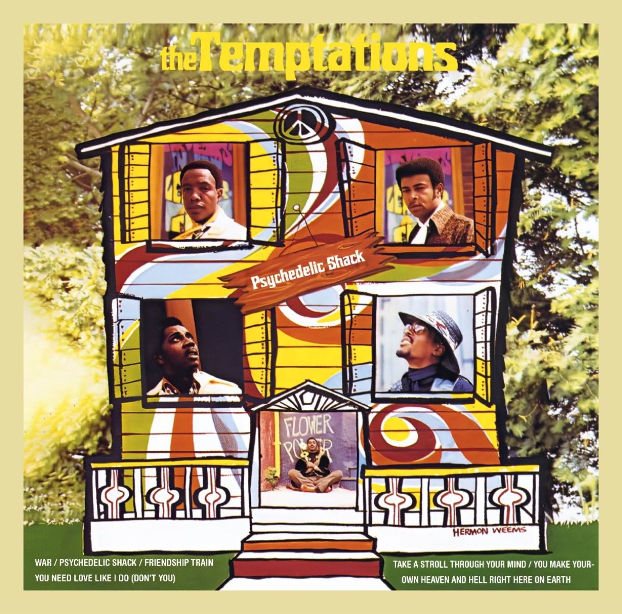 Afbeelding van The Temptations - Psychedelic Shack