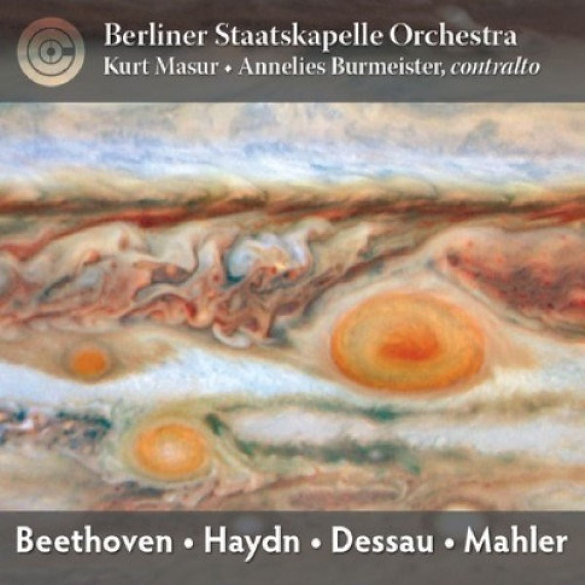 Afbeelding van Annelies Burmeister, Berliner Staatskapelle Orchestra, Kurt Masur - Beethoven, Haydn, Dessau, Mahler