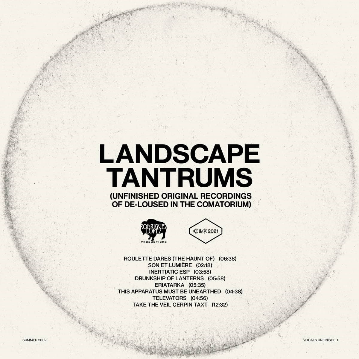 Mars Volta - Landscape Tantrums (Unfinished Original Recordings Of De-Loused In The Comatorium)
