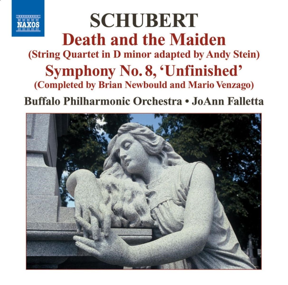 Afbeelding van Buffalo Philharmonic Orchestra, JoAnn Falletta - Schubert: Death & The Maiden