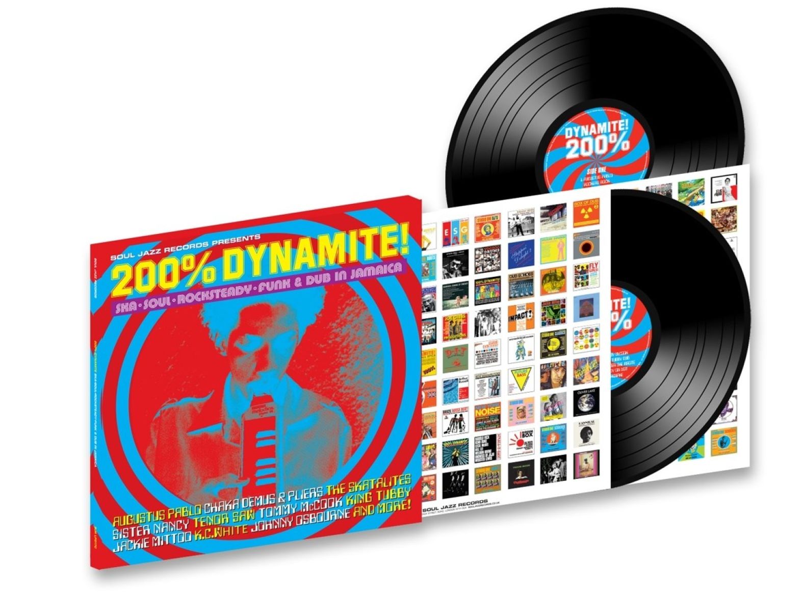 Afbeelding van Various Artists - 200% Dynamite! Ska, Soul, Rocksteady, Funk & Dub I