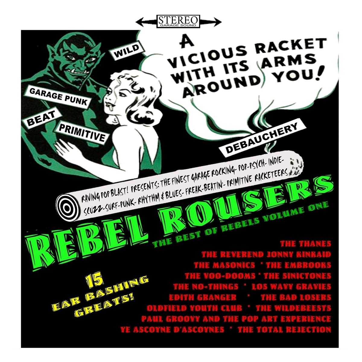 Afbeelding van Various Artists - Rebel Rousers