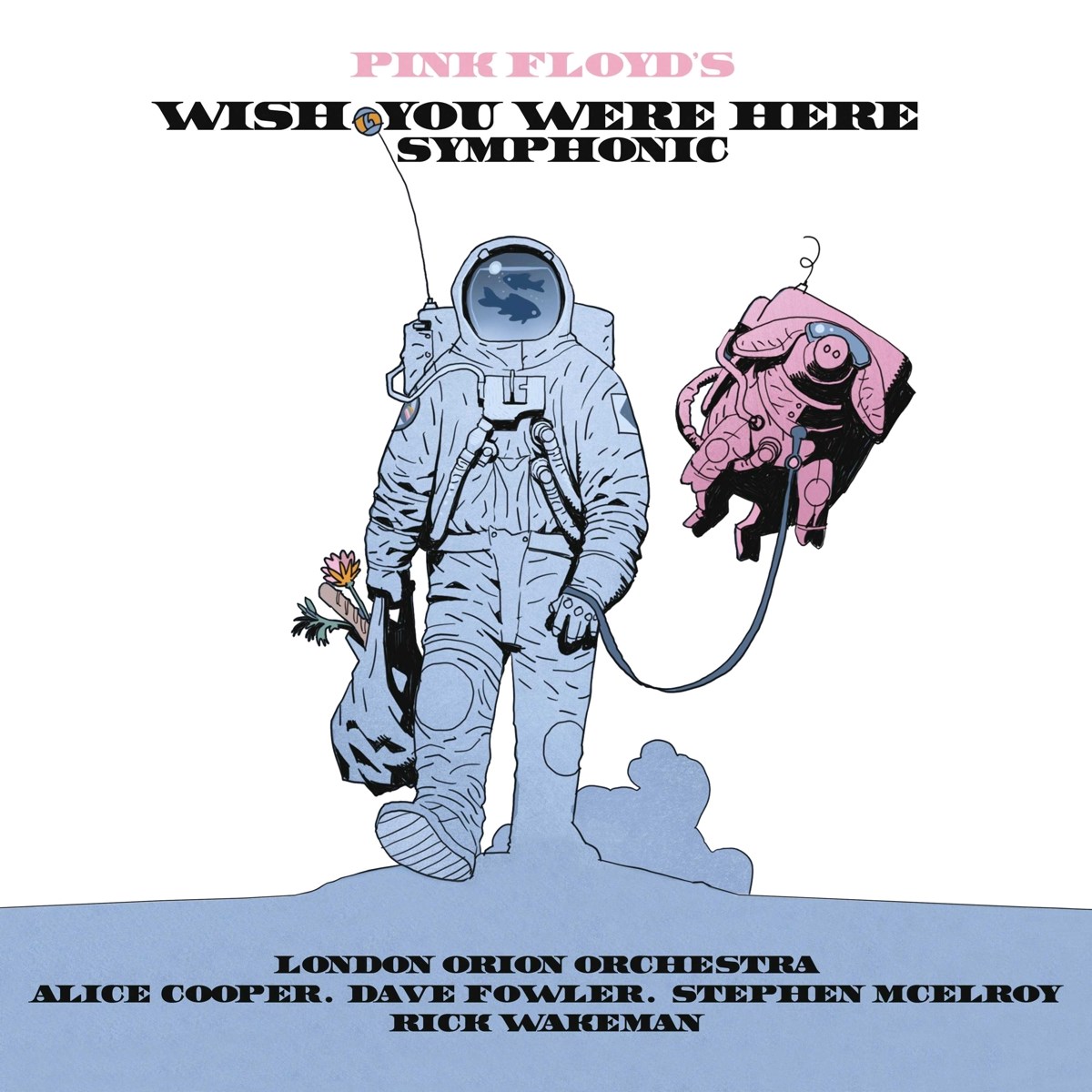 Afbeelding van London Orion Orchestra, Alice Cooper, David Domminney Fowler, Stephen McElroy, Rick Wakeman - Pink Floyd's Wish You Were Here Symphonic