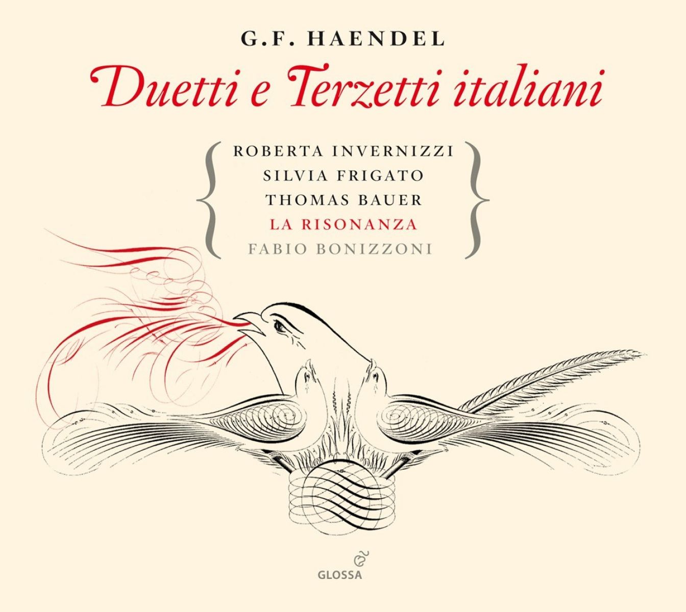 Roberta Invernizzi, Silvia Frigato, Thomas E. Bauer, La Risonanza, Fabio Bonizzoni - Händel: Duetti Et Terzetti Italiani