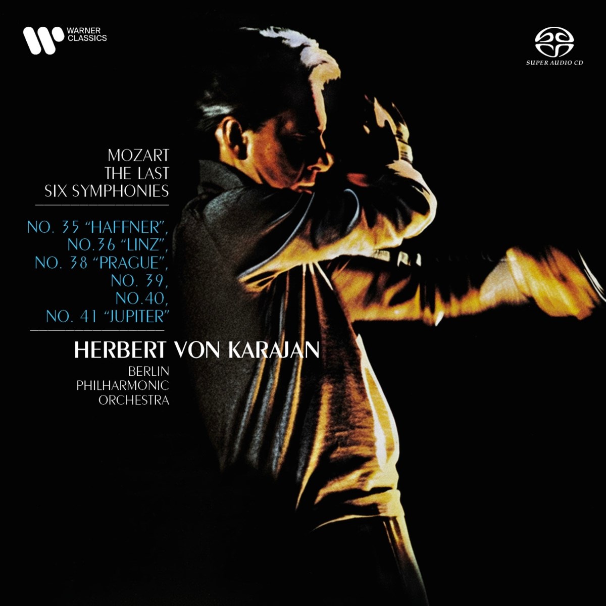 Afbeelding van Berliner Symphoniker & Herbert Von Karajan - Mozart: Symphonies Nos. 35-36, 38-41