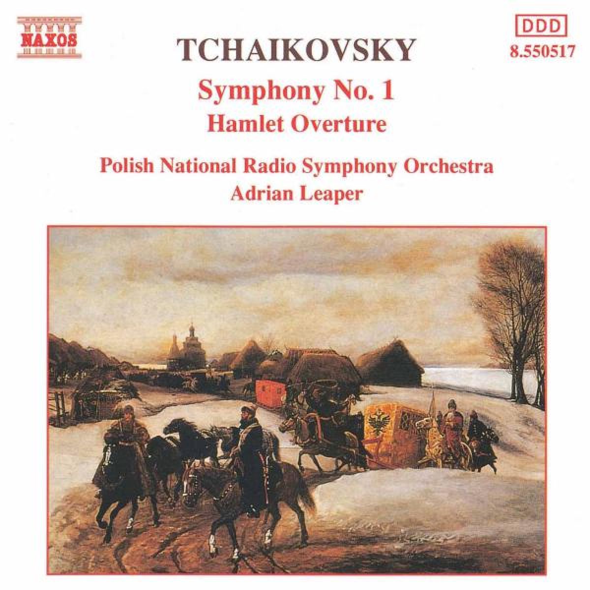 Afbeelding van Polish National Radio Symphony Orchestra, Adrian Leaper - Tchaikowsky: Symphony 1 | Hamlet Overture