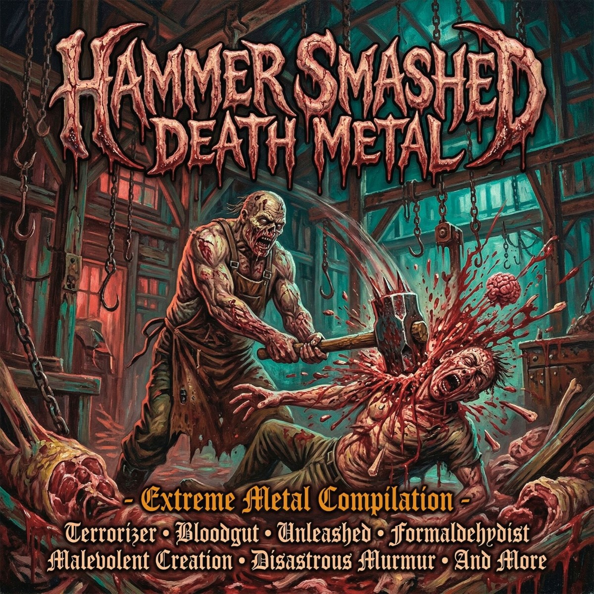 Afbeelding van Various Artists - Hammer Smashed Death Metal