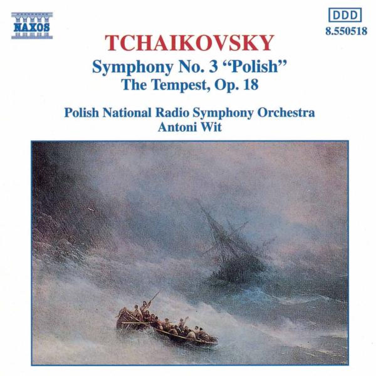 Afbeelding van Polish National Radio Symphony Orchestra, Antoni Wit - Tschaikowsky: Symphony 3 | The Tempest