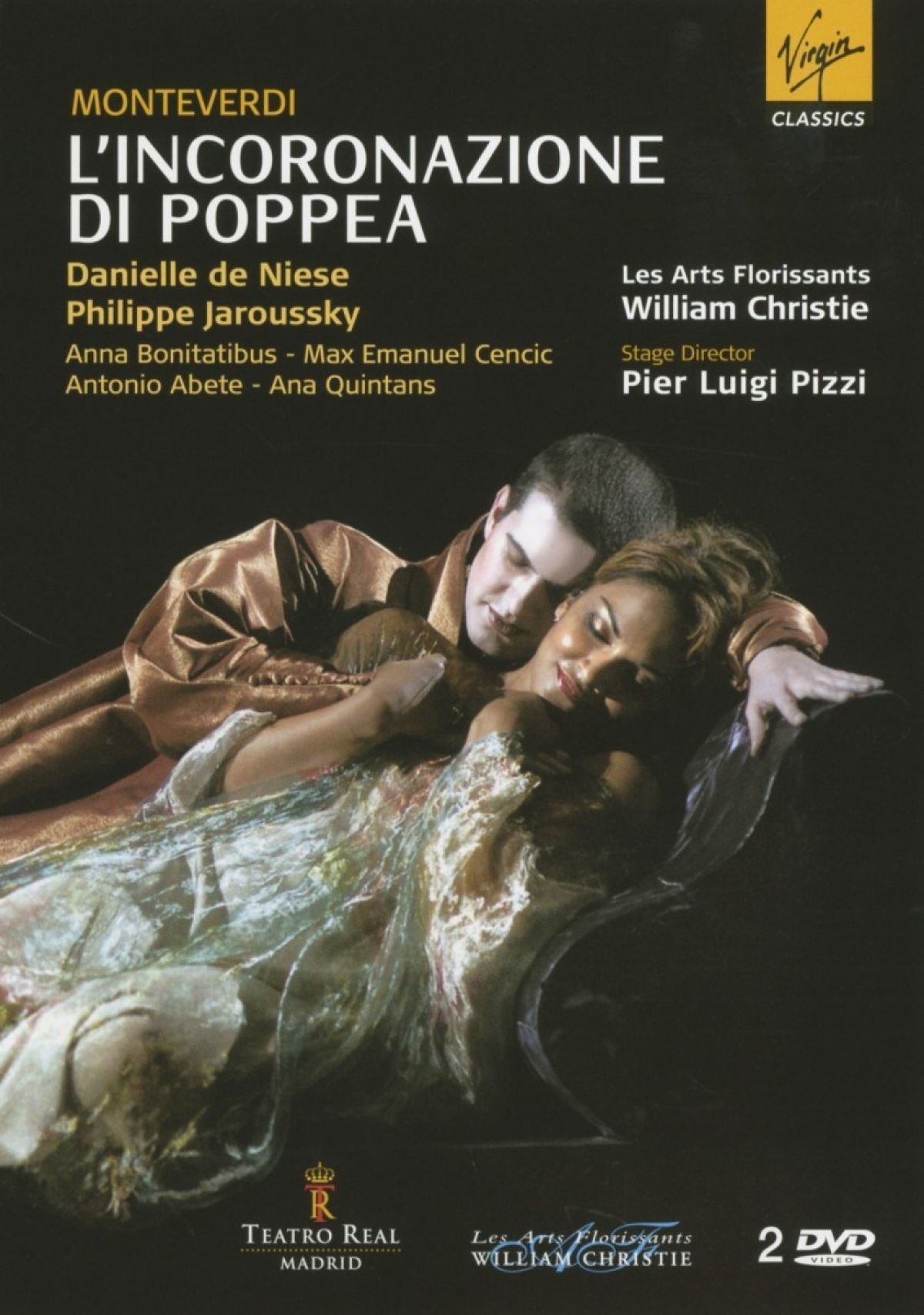 Danielle De Niesse,Philippe Jaroussky, Les Arts Florissants, William Christie - Monteverdi: L'Inconorazione Di Poppea